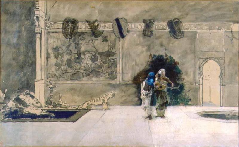 Mariano Fortuny y Marsal Musics arabs oil painting picture